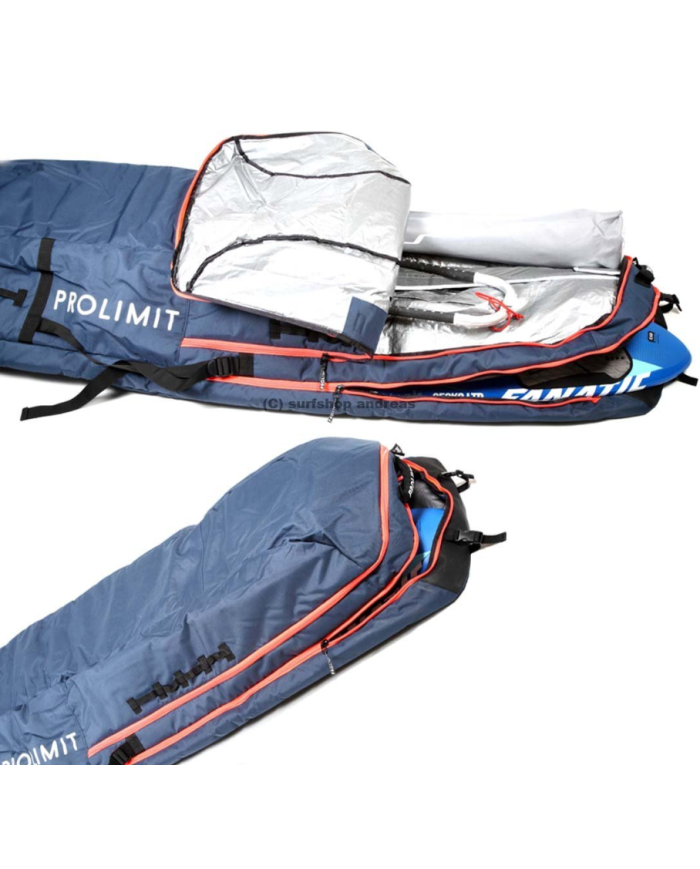 rolimit windsurf Boardbag Session Black/Blue 255/70