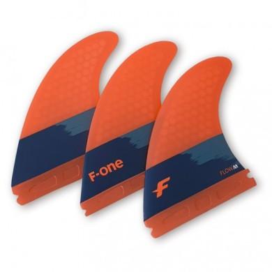 F-ONE  Set Ailerons Thruster Set Flow M  Papaya 2022