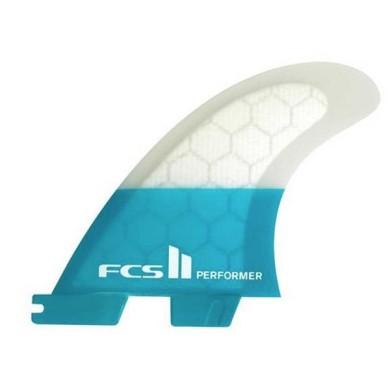 FCS II Performer PC Teal Medium Tri Retail Fins