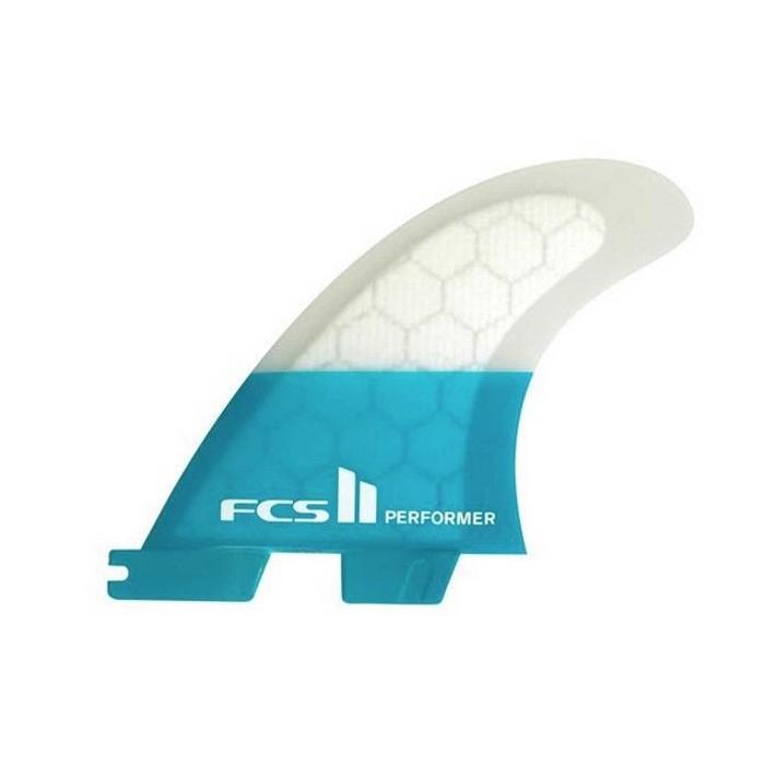 FCS II Performer PC Teal Medium Tri Retail Fins