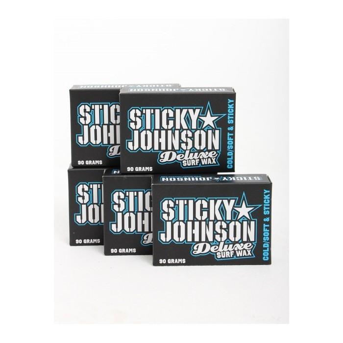 Surf wax Sticky johnson Deluxe cold Accessoires pour Surf et Body