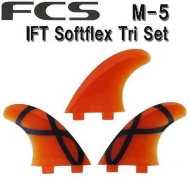 FCS M5 Tri Fin Set  softflex
