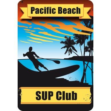 PLAQUES METAL SURFPISTOLS SUP CLUB