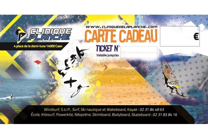 Carte chèque cadeau