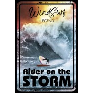 Plaque Métal Windsurf Legend