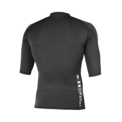 Tee shirt surf top thermique 900 polaire Manches Longues Homme Noir pour  les clubs et collectivités