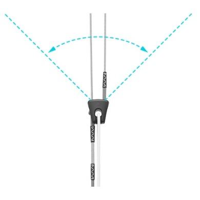 DUOTONE Vario Cleat & Low V-Distributor Trust Bar (2023 et +)