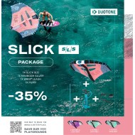 Pack Slick SLS + Boom Silver + leash + Pump