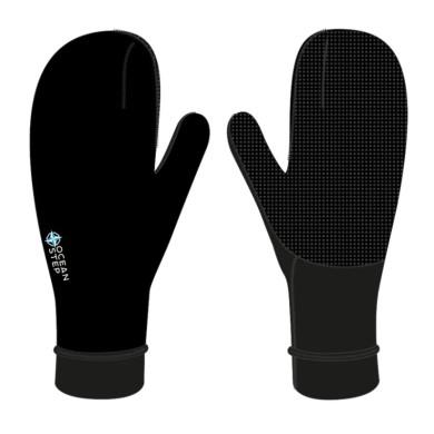 Gants De Sport Tactile Noir  Planche à voile, surf, kite au Maroc 