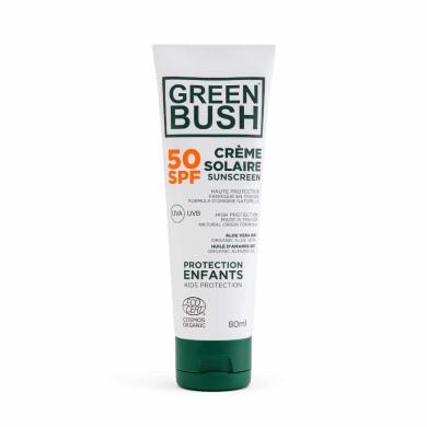 GREENBUSH Crème Solaire SPPF50 Bio Cosmos