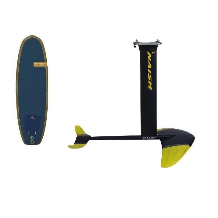 Pack Starboard surf foil carbon + Naish Jet foil