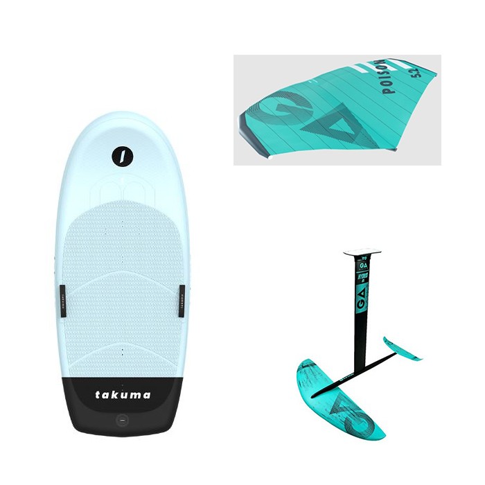Pack Takuma - Gaastra Air Complet planche gonflable, wing et foil
