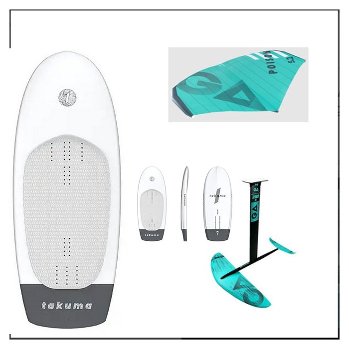 Pack Takuma - Gaastra Complet planche BK Epoxy , wing et foil