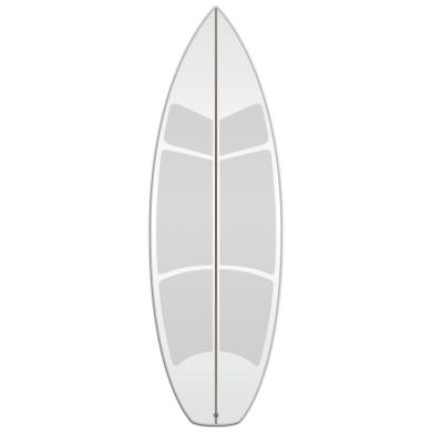 Versa traction grip transparent  Shortboard kit