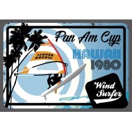 Plaque Metal Pan Am