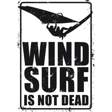Plaque Metal Windsurf is not Dead